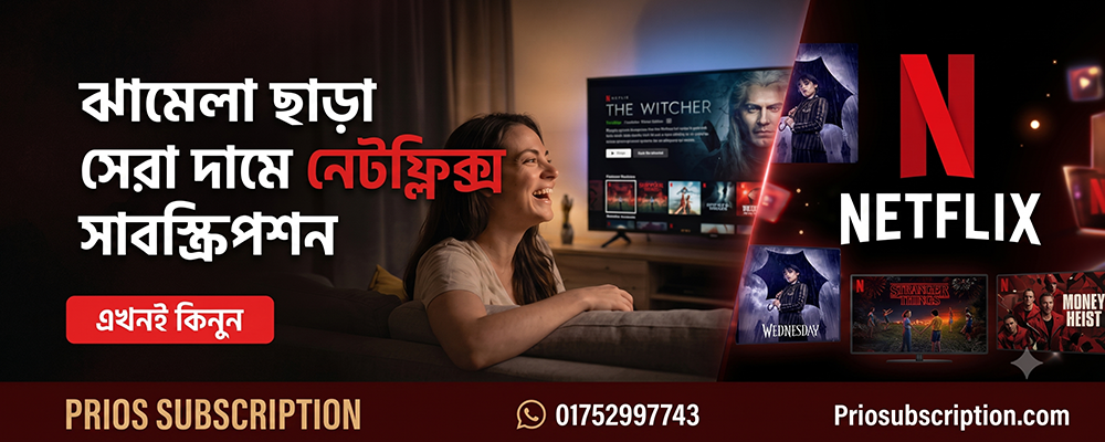 Netflix Subscription — Best Price, No Hassle